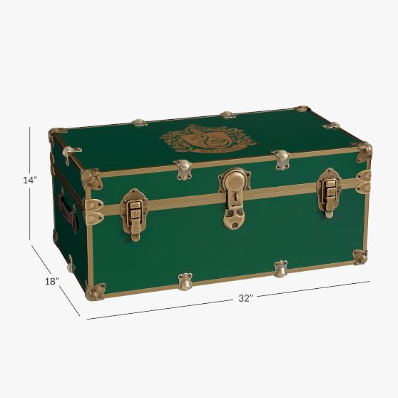 Harry Potter Slytherin Trunk Pottery Barn Teen