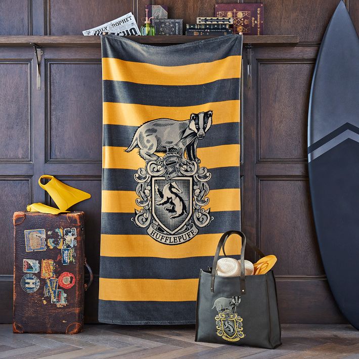 Harry Potter Hufflepuff Teen Beach Towel Pottery Barn Teen