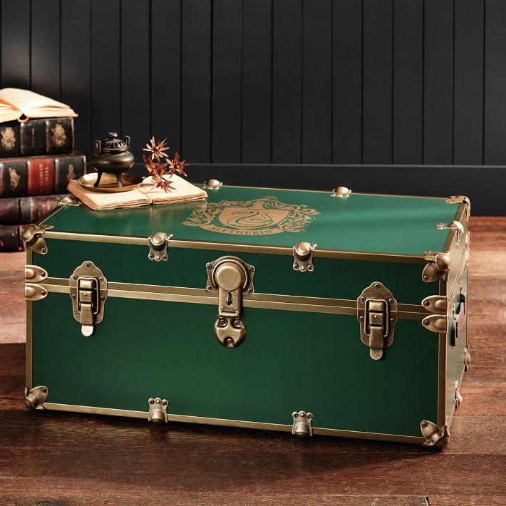 Harry Potter Slytherin Trunk Pottery Barn Teen