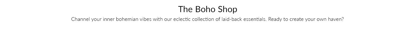  The Boho Shop