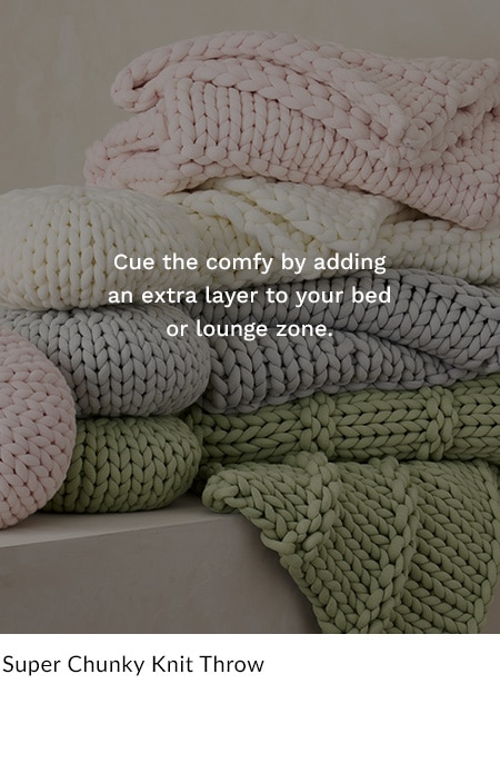 Super Chunky Knit Throw