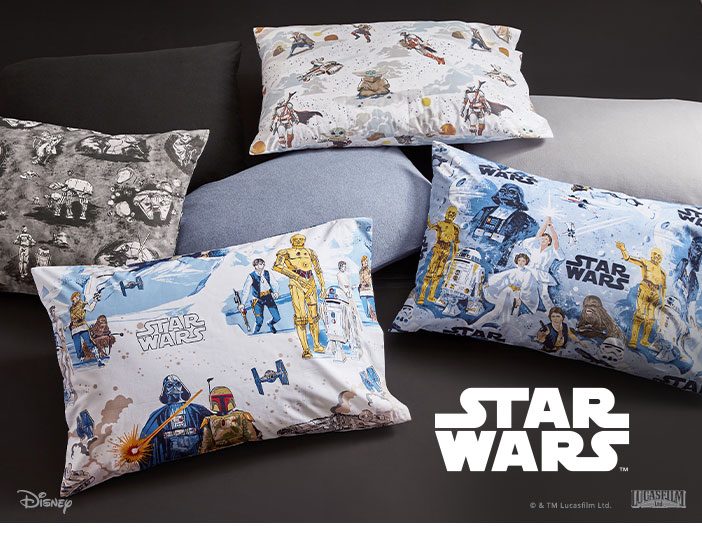 Pajamas em Star Wars em Pottery Barn Teen