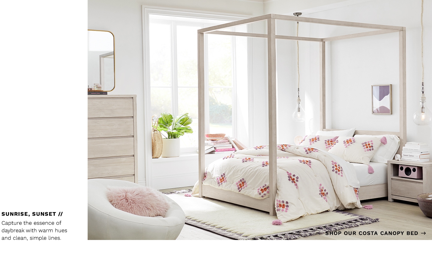 Shop Our Costa Canopy Bed