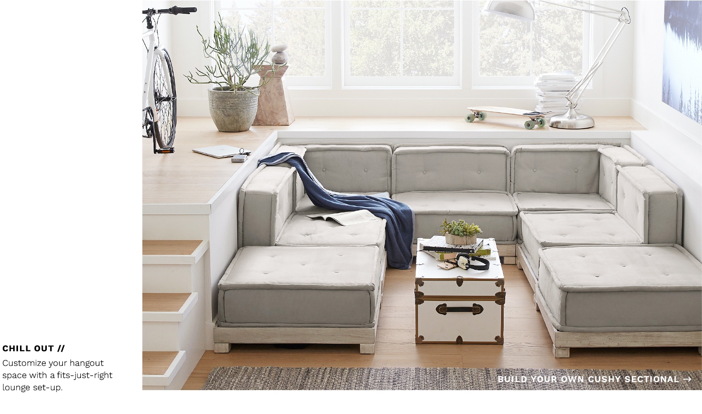Build Your Own Cushy Sectional