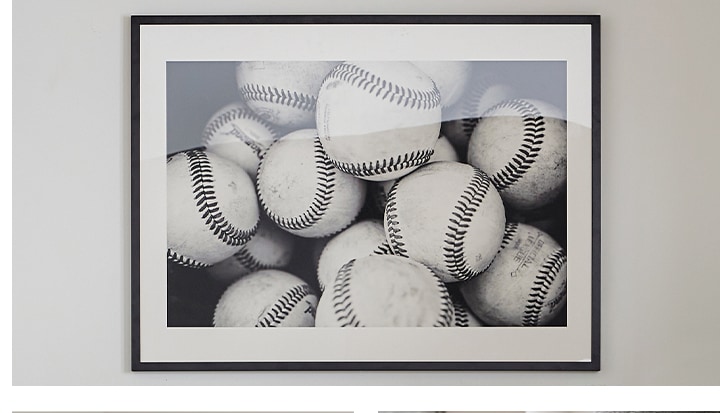 Minted® Play Ball Framed Art by Kamala Nahas