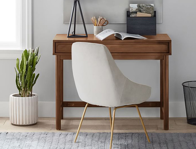 Tilden small space desk with chair.