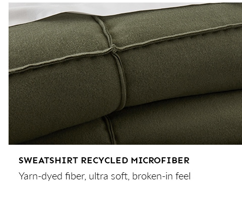 Sweatshirt Recycled Microfiber