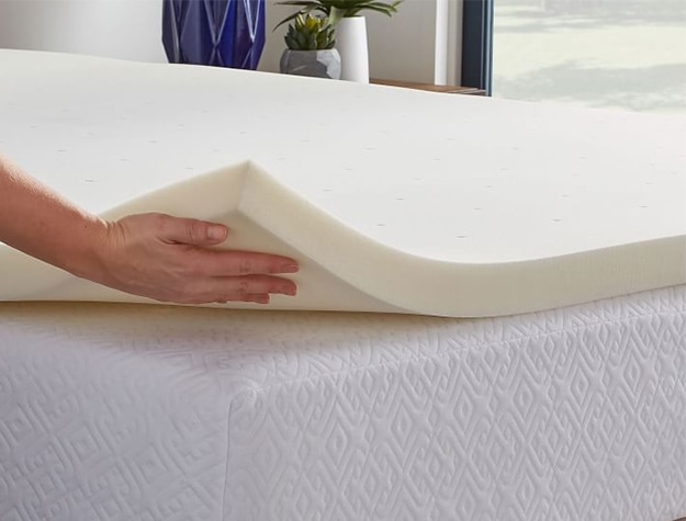 Memory foam mattress topper