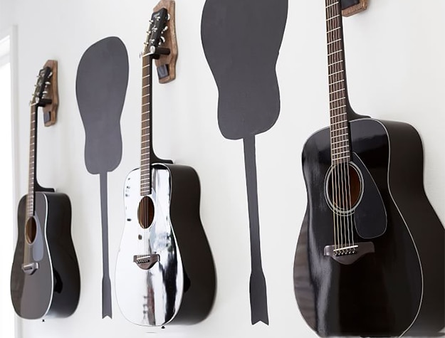 Guitar wall mount