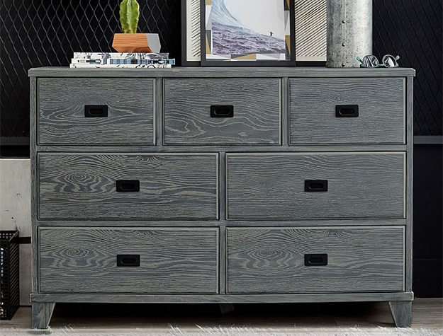 Charcoal grey drawers