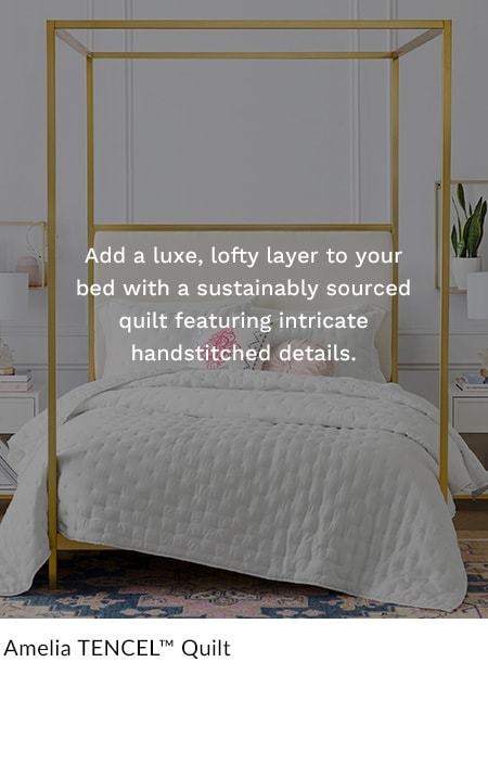 Amelia Tencel Quilt & Sham