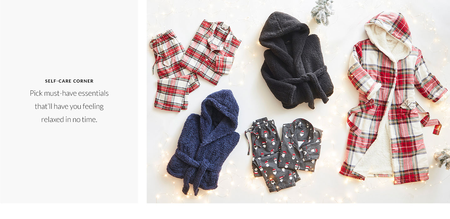 Self-Care Corner - Pick must-have essentials that'll have you feeling relaxed in no time. Self-Care Corner - Pick must-have essentials that'll have you feeling relaxed in no time.