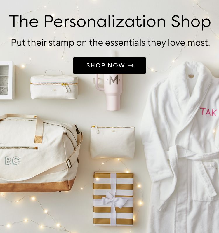 Pottery barn hot sale personalized gifts