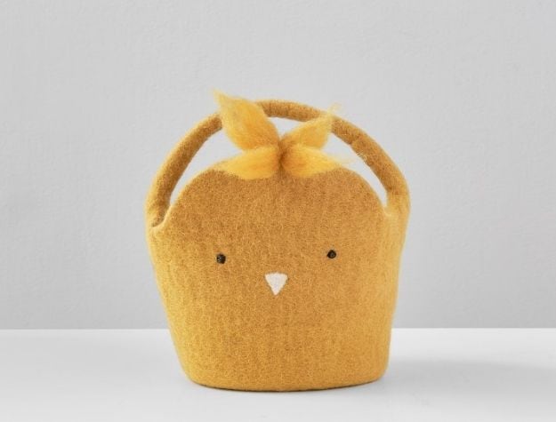 felted easter basket felted easter basket
