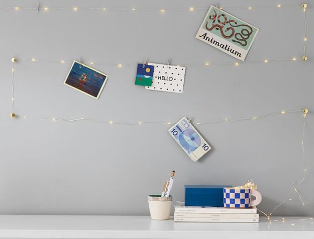 Sparkly string lights 