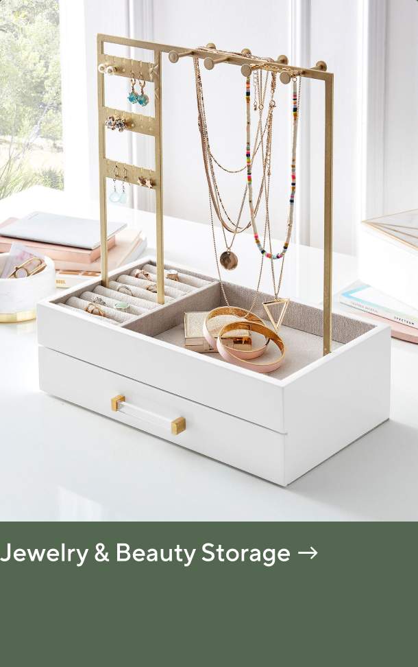 Jewelry and Beauty Storage