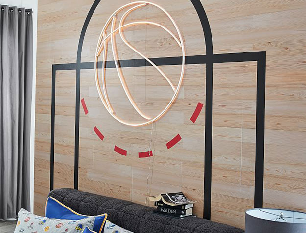 basketball wall decal design