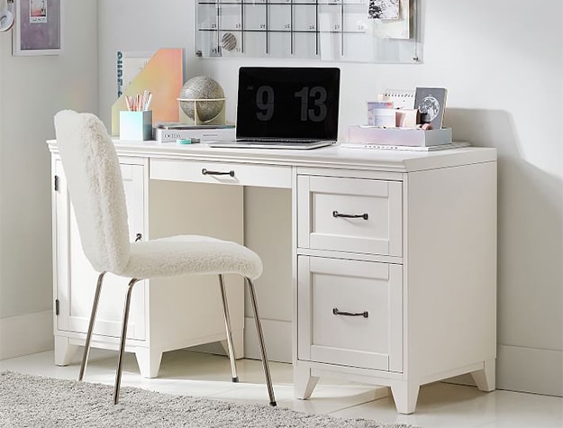 Desk with storage