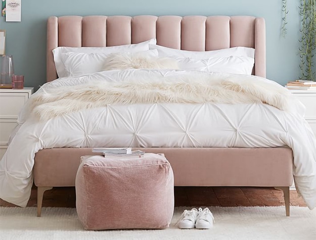 Upholstered bed