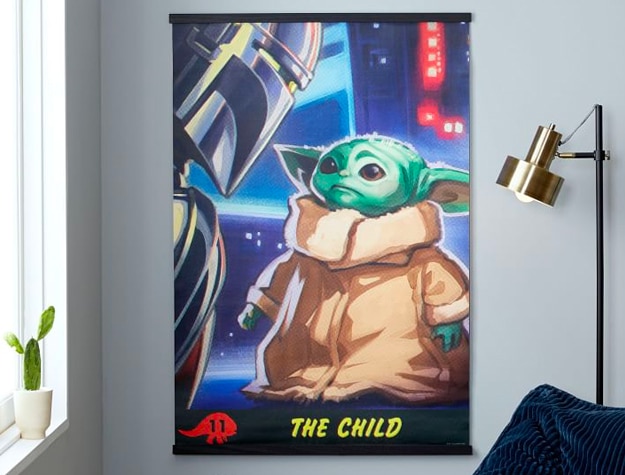 poster of Star Wars character The Child