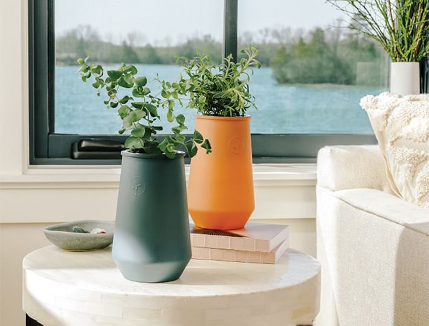 Lavender & eucalyptus tapered jars