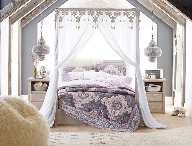 Casual boho canopy
