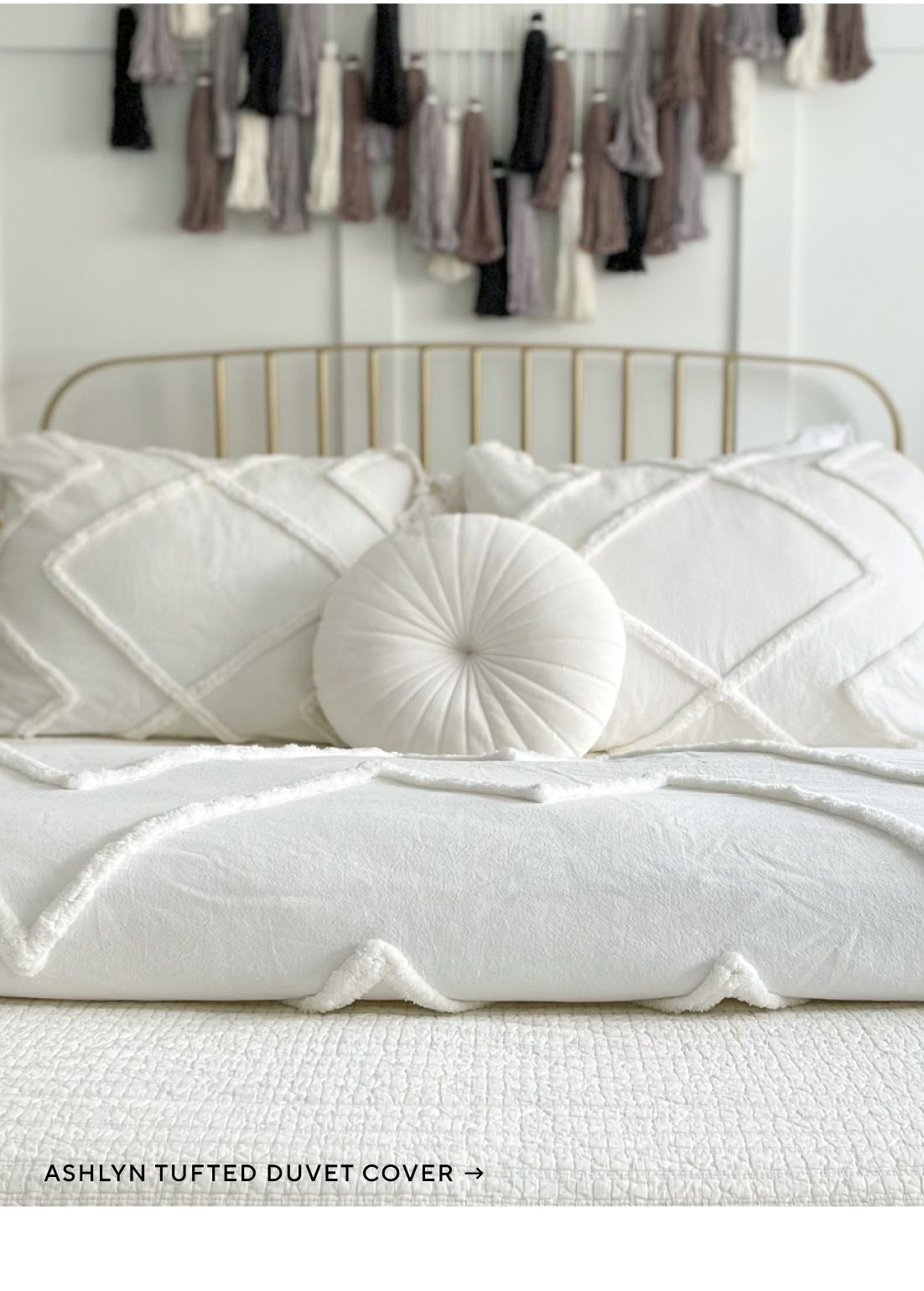 Ashlyn Tufted Duvet Cover