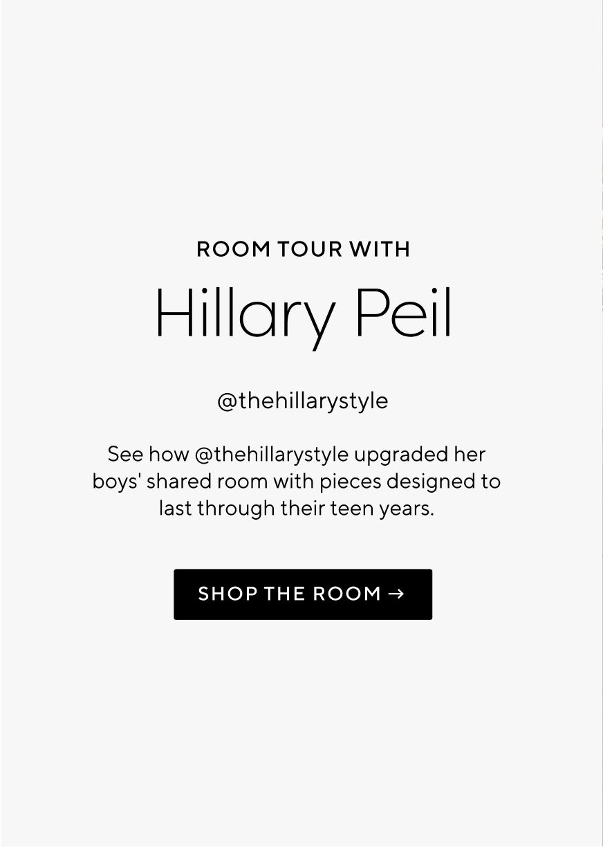 Room Tour with Hillary Peil