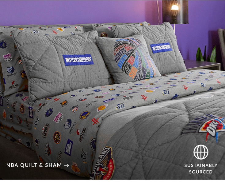 NBA Quilt & Sham