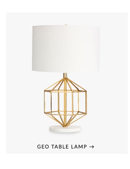 Geo Table Lamp