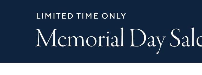 Memorial Day Sale