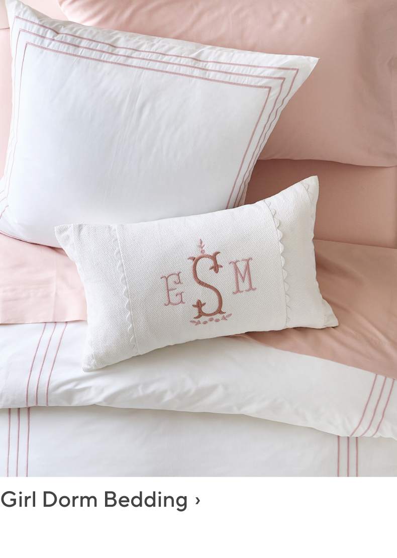 Girl Dorm Bedding