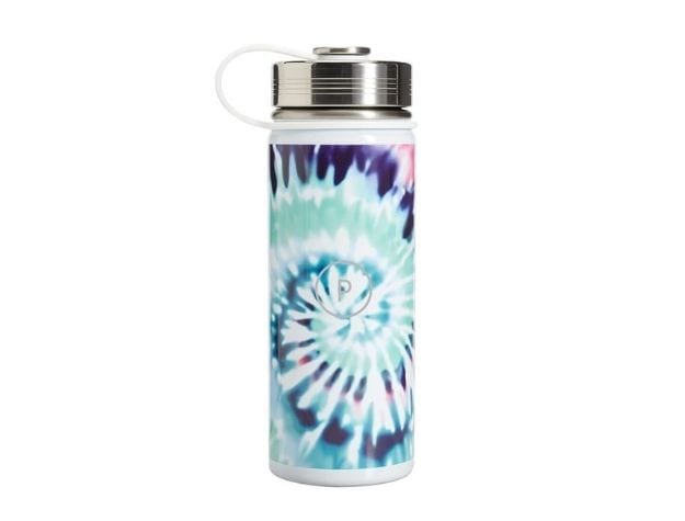 spiral tie-dye water bottle