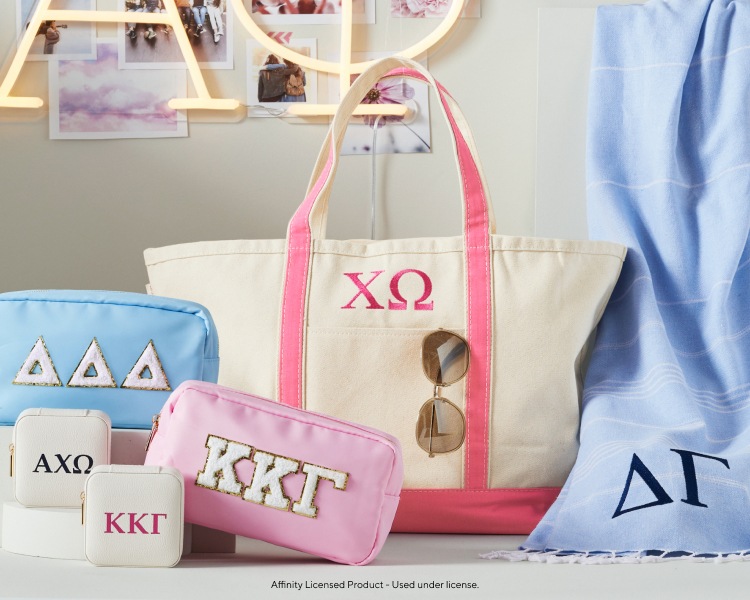 SEIRAA Delta Elefant Taschenspiegel – Griechische Sorority Sister Geschenk Mit Gravur 'Oh To Be A Girl'