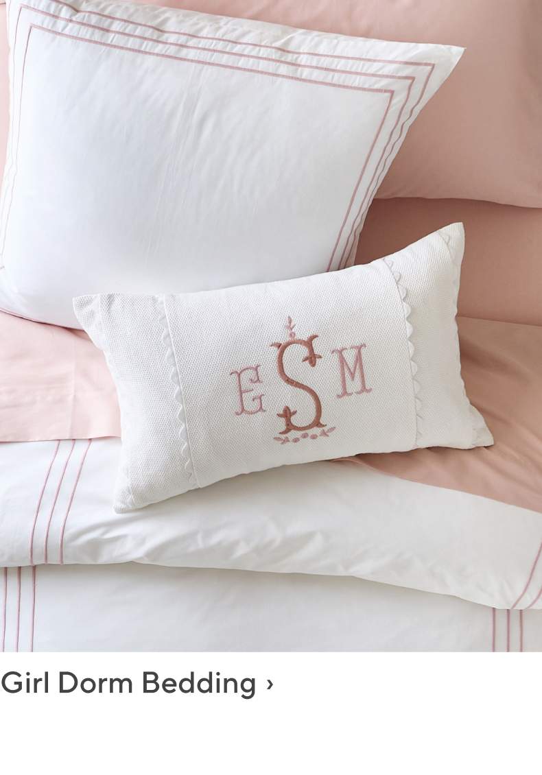 Girl Dorm Bedding