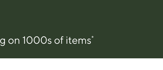 Fall Warehouse Sale Up to 60% Off + Free Shipping on 1000s of items*