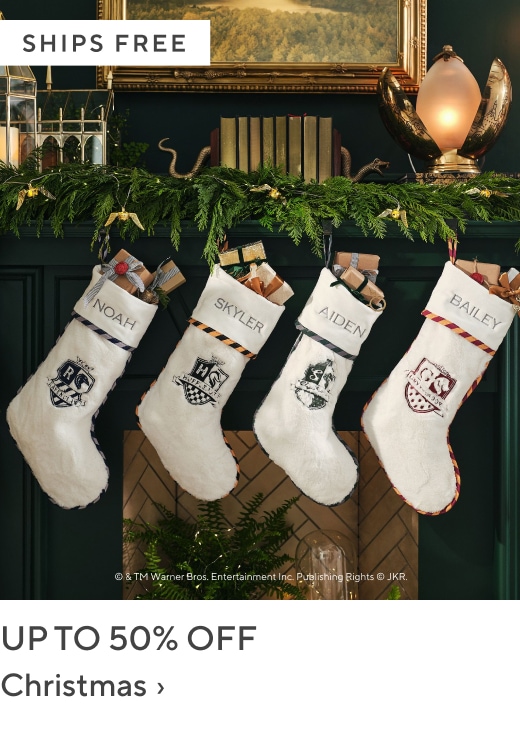 Up to 50% off Christmas