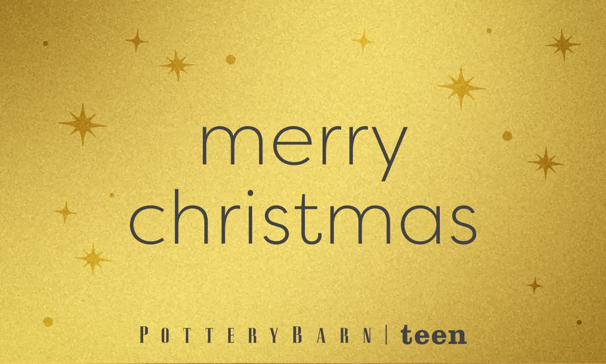 Gold Christmas egift Card