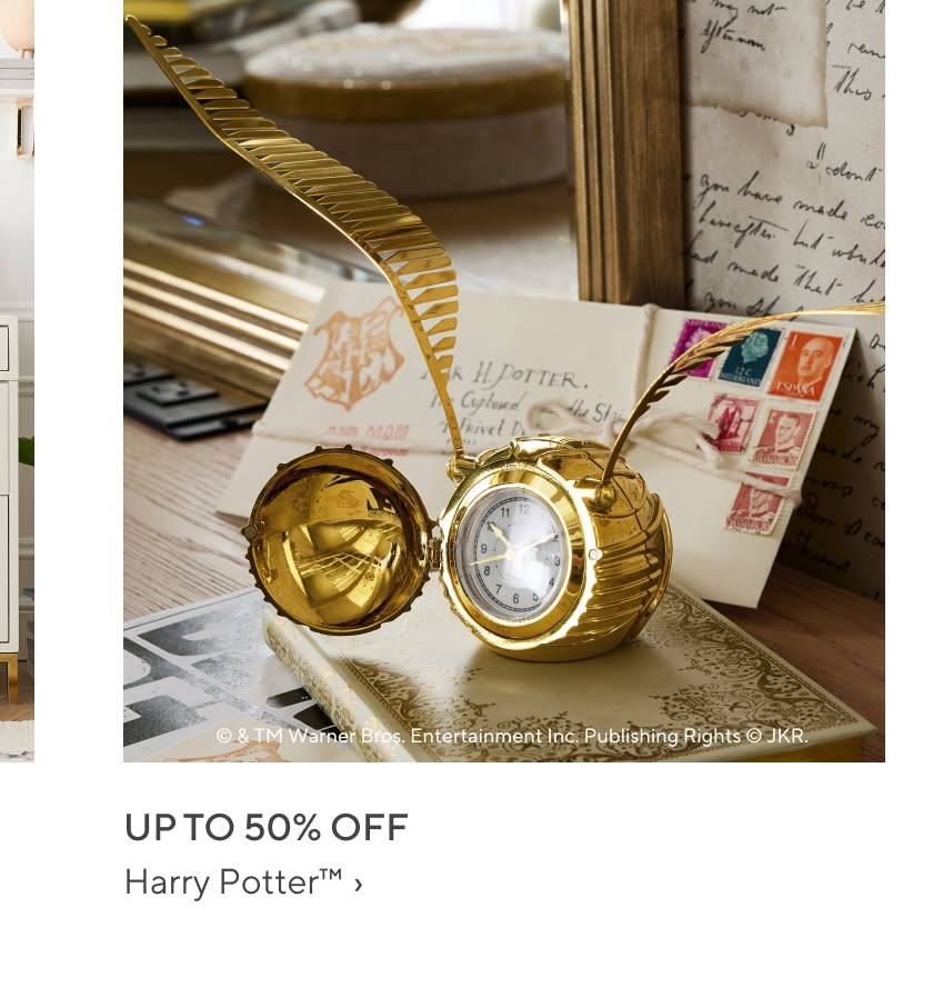 Up to 50% off Harry Potter