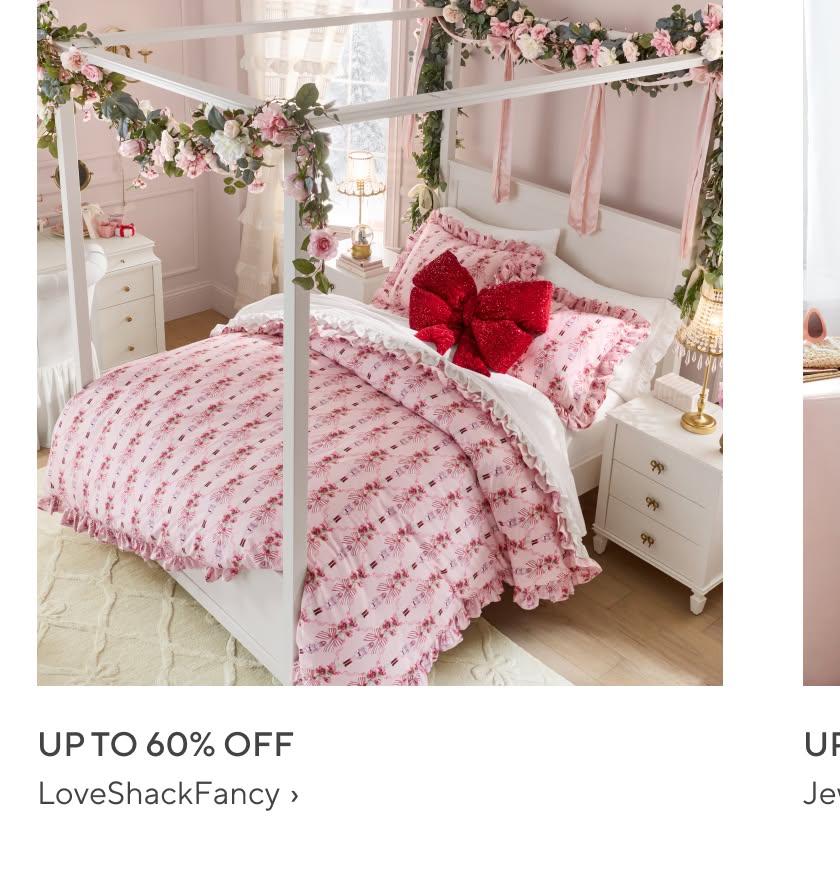Up to 60% off LoveShackFancy