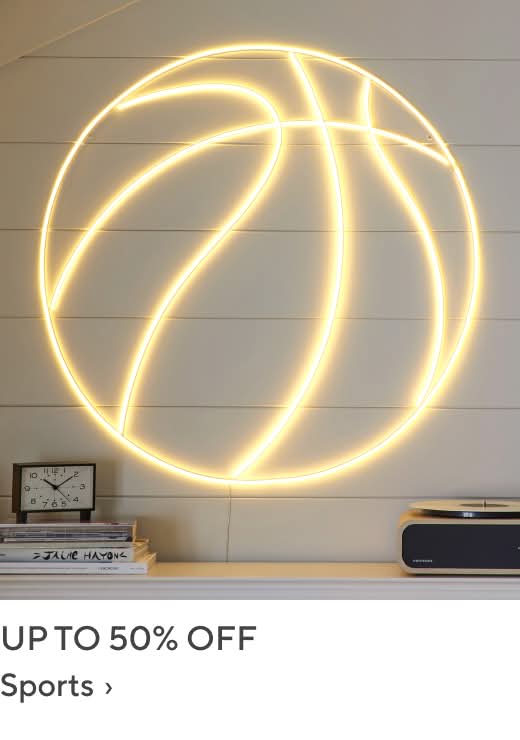 Up to 50% off Sports