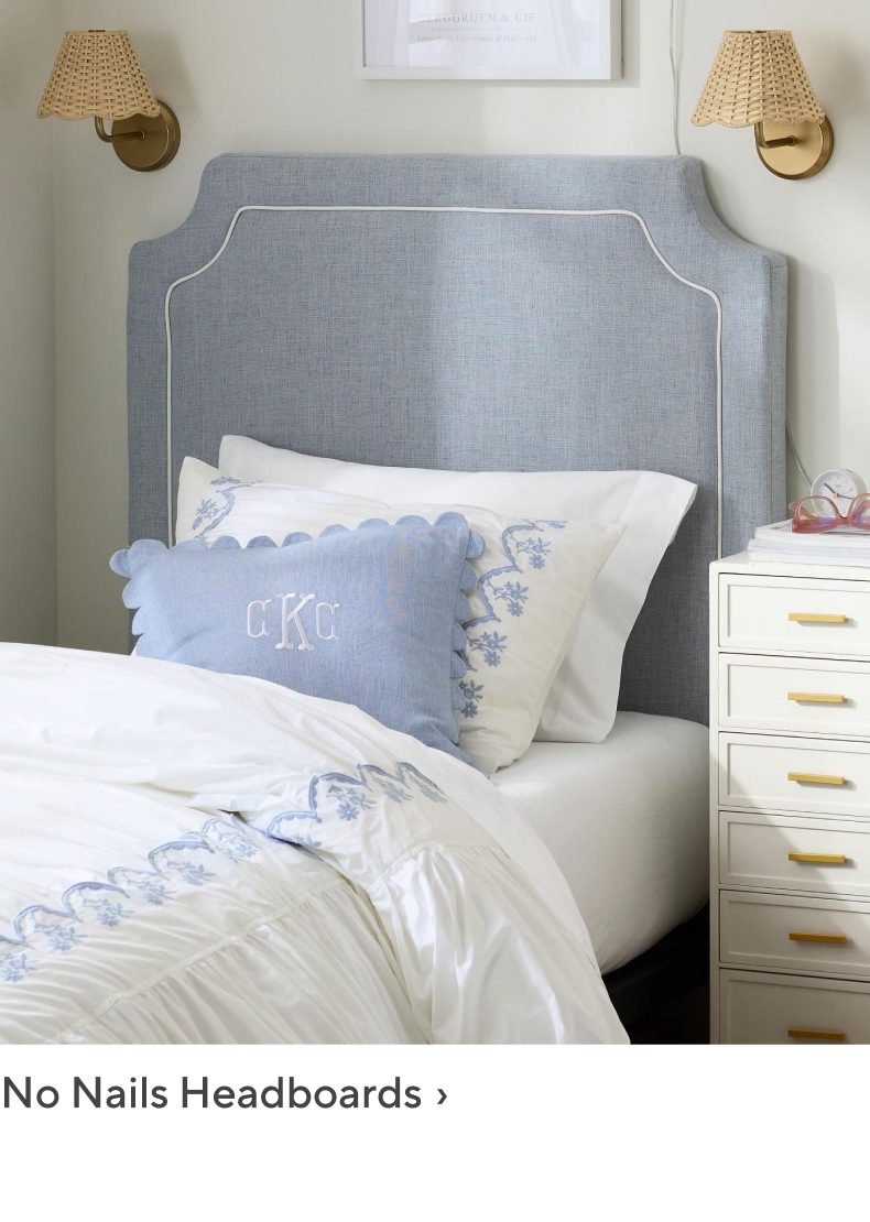 No Nails Headboards