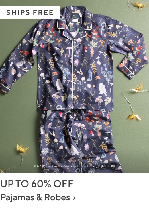 Up to 60% off Pajamas & Robes