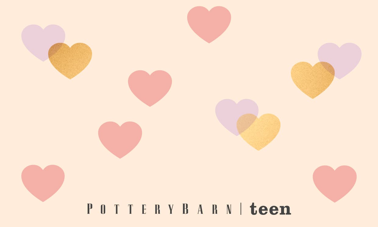 Valentine's Hearts egift Card