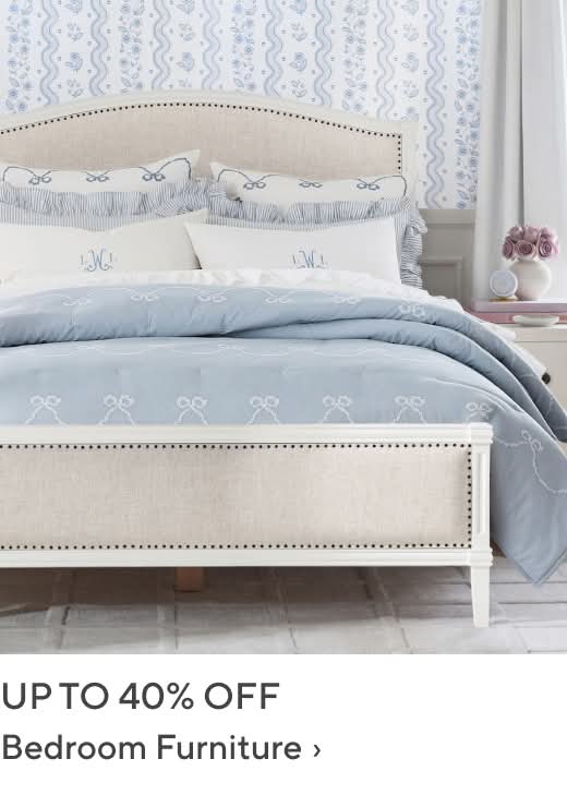Up to 40% off Bedroom Furniture