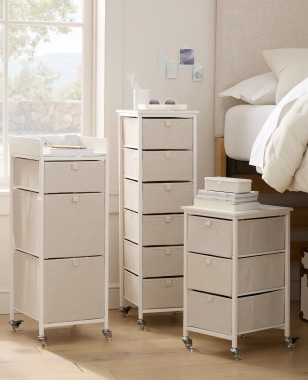 #1 Dorm Storage Essential: Rolling Cart