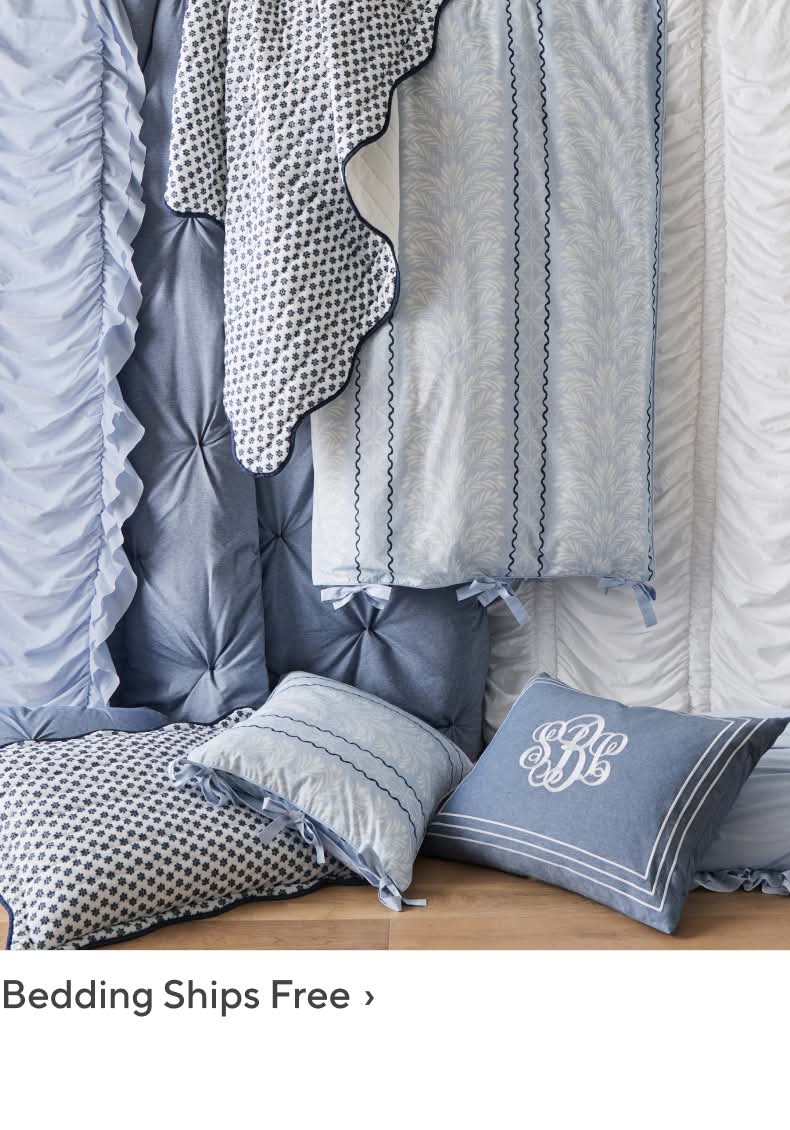 Bedding Ships Free