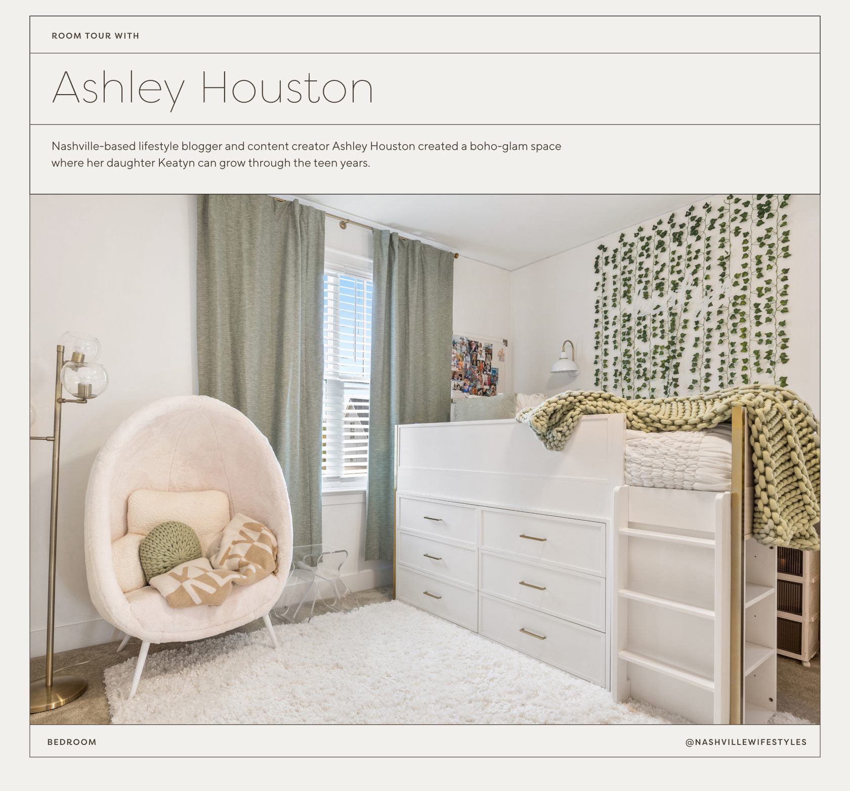 Room Tour with Jessica Anne Reed