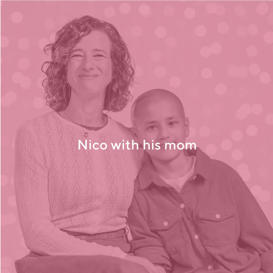Nico with his mom