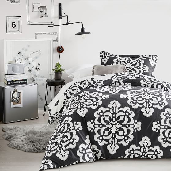 Ikat Medallion Girls Duvet Cover Pottery Barn Teen